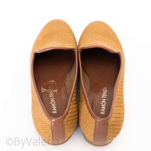 Ramon Tenza Taylor Woven Loafer Women's Shoes 7 Raffia Coastal Relaxed Tropical - Picture 6 of 7